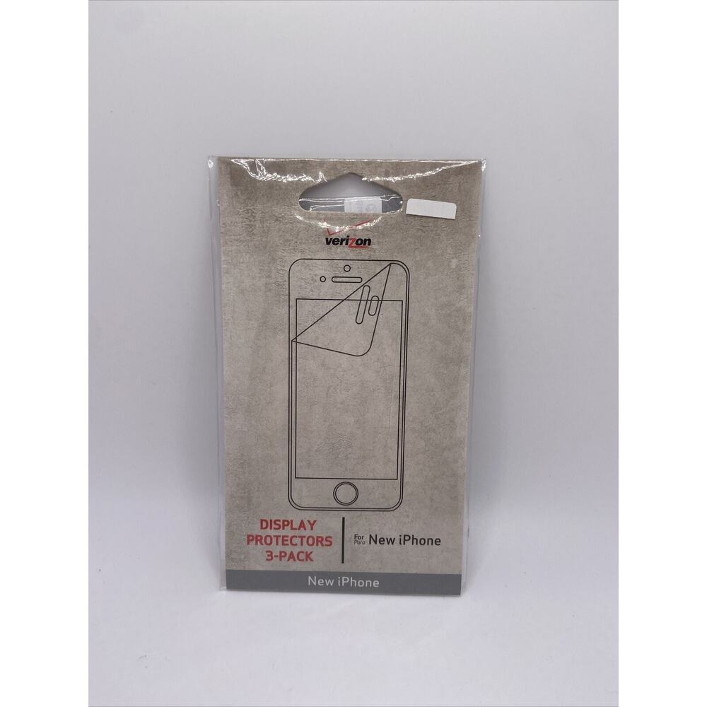 Verizon Display iPhone 5 / 5s Screen Protector - NEW!! 3 Protectors In Package